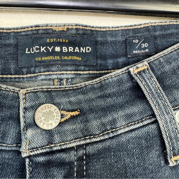 Lucky Brand jeans Hayden skinny size 10 high rise tall relaxed Denim Jeans - Picture 4 of 11